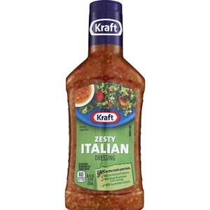 Kraft Salad Dressing Zesty Italian