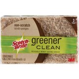 Scotch-Brite Non-Scratch Scrub Sponges, Greener Clean 3 Reusable Money Saving Choice , thumbnail image 1 of 2