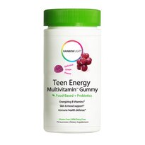 Rainbow Light Teen's Energy + Probiotic Gummy Multivitamin, 75CT