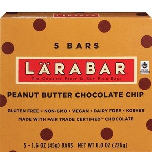 Larabar Peanut Butter Chocolate Chip Bars, 5 CT