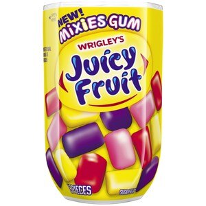 Juicy Fruit Mixies Fruity Chews Sugarfree Gum, 40 CT