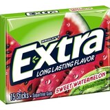 Extra Gum Sweet Watermelon 1.76 Ounce, thumbnail image 2 of 2