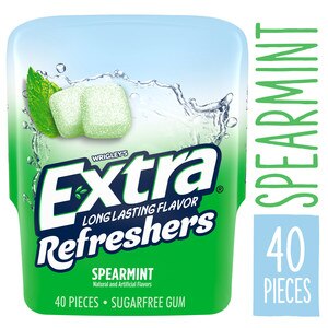 EXTRA REFERSHERS SPEARMINT BTL 40 CT