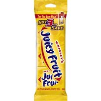 Juicy Fruit Gum, 3/Pack