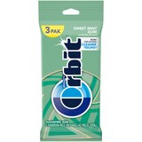 WRIGLEY'S ORBIT GUM SWEETMINT 3 PACK, thumbnail image 1 of 1