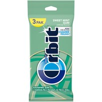 Orbit Sugarfree Gum, 3/Pack