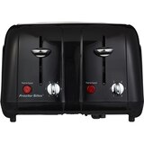 Proctor Silex Durable Toaster 4 Slice Cool-Wall Sides, thumbnail image 2 of 2