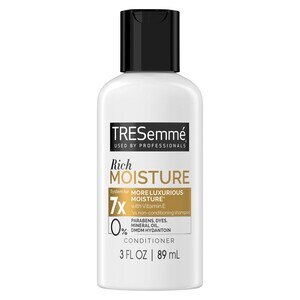 TRESemme Moisture Rich Conditioner, Travel Size, 3 OZ