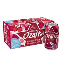 Ozarka Sparkling Water, 12 oz. Cans (8 Count)