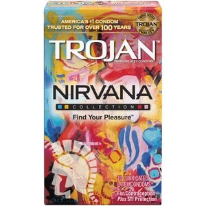 Trojan Nirvana Condoms, 10ct