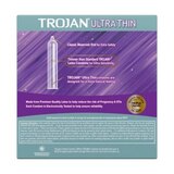 Trojan Ultra Thin Latex Condoms Lubricated, thumbnail image 2 of 2