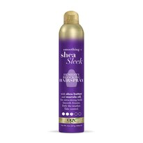 OGX Smoothing + Shea Sleek Humidity Blocking Hairspray, 8 OZ