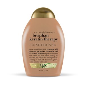 OGX Ever Straight Brazilian Keratin Therapy Conditioner, 13 OZ