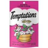 Temptations Classic Treats for Cats, Blissful Catnip Flavor, 3 OZ, thumbnail image 1 of 1