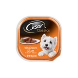 Cesar Canine Cuisine With Chicken and Liver Dog Food Trays, 3.5 OZ, thumbnail image 1 of 4