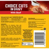 Pedigree Choice Cuts in Gravy With Beef Canned Dog Food, 13.2 OZ, thumbnail image 2 of 4