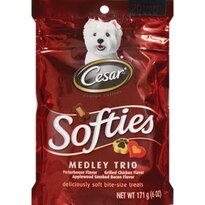 Cesar Softies Medley Trio Deliciously Soft Bite-Size Treats