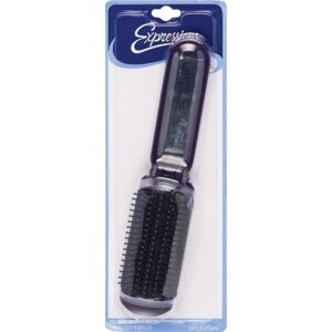 Expressions Folding Brush With Mirror
