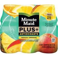 Minute Maid PLUS+ Antioxidants Tropical Lemonade, 6 CT, 10 OZ