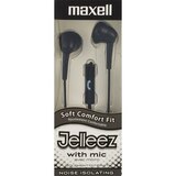 Maxell Jelleez Stereo Earbuds, thumbnail image 1 of 3