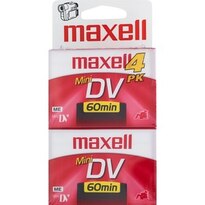 Maxell Mini DV 60 Min, 4 Pack