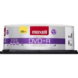 Maxell DVD+R 120 Min, 25 Pack, thumbnail image 1 of 2