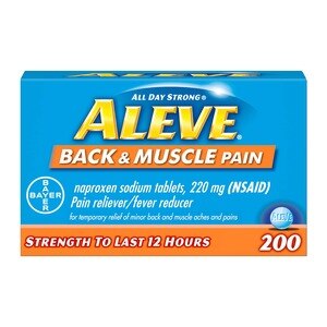 Aleve Back&Muscle Pain Naproxen Sodium 220mg Tablets