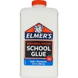 Elmer's Liquid School Glue, White, Washable, 32 Ounces - Great for Making Slime, thumbnail image 1 of 1