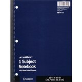 Caliber Wireless 1 Subject Notebook Wide Ruled, thumbnail image 2 of 2