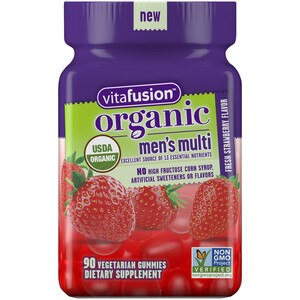 Vitafusion Organic Men’s Gummy Multivitamin, 90 CT