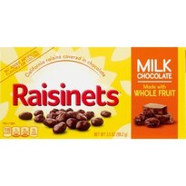 Raisinets Milk Chocolate Covered Raisins (Theater Box)