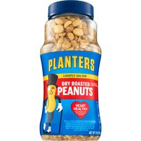 Planters Dry Roasted Peanuts, Lightly Salted