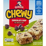 Quaker Chewy Chocolate Chip Granola Bars, thumbnail image 1 of 2