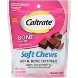 Caltrate Chocolate Soft Chews, 60CT, thumbnail image 1 of 1