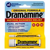 Dramamine Original Formula Motion Sickness Relief, 12 CT, thumbnail image 1 of 1