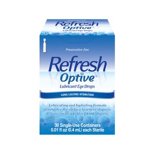 Allergan Optive Sensitive Lubricant Eye Drops Preservative-Free