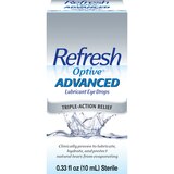 Refresh Optive Advanced Lubricant Eye Drops, thumbnail image 1 of 1