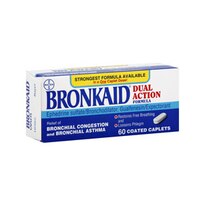 BRONKAID INTERMITTENT ASTHMA SYMPTOMS RELIEF CAPLETS PSE