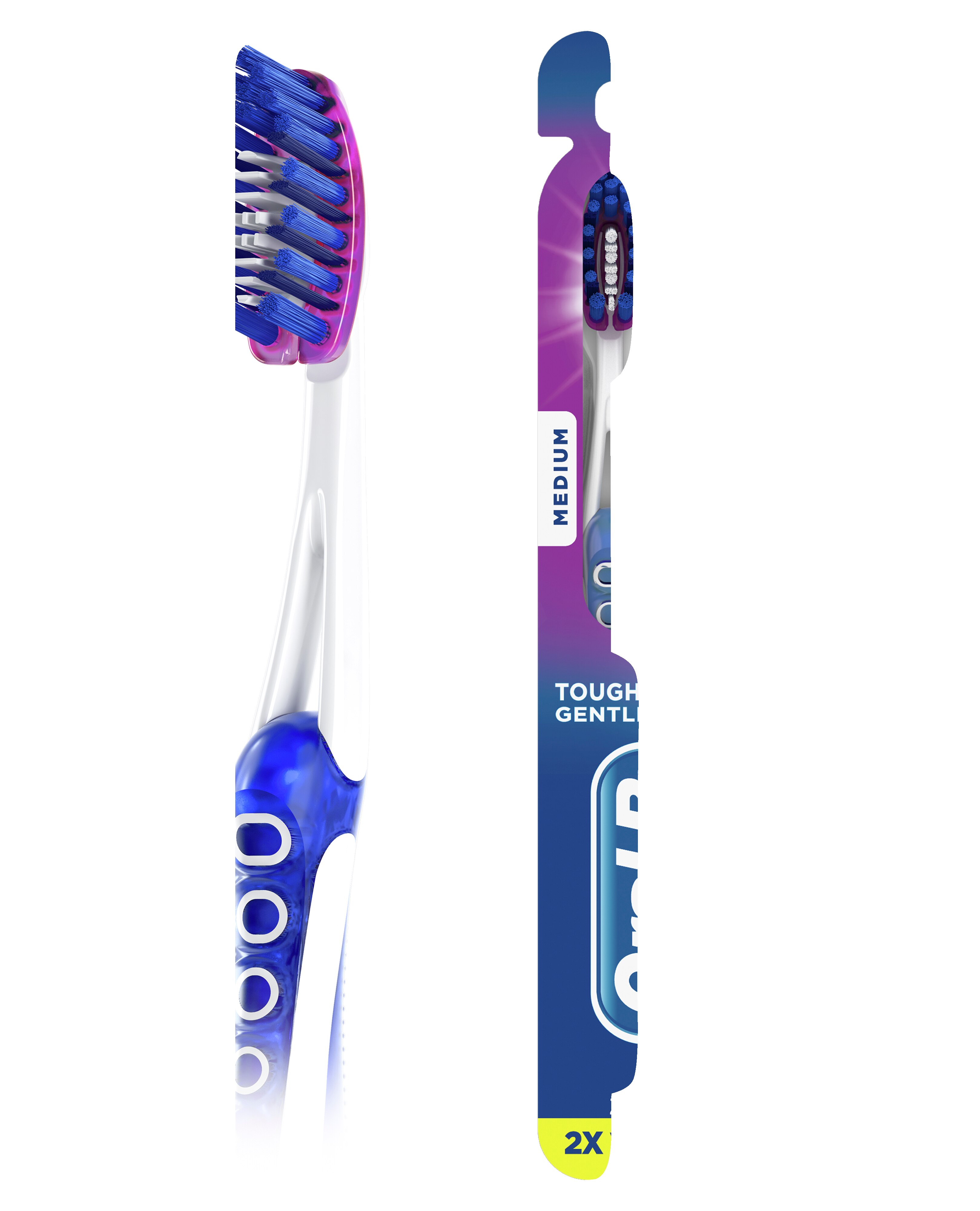 Oral-B Pro-Flex Stain Eraser Manual Toothbrush, Medium