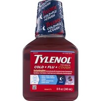 Tylenol Cold Max Night Cool Burst Liquid, 8 fl. OZ