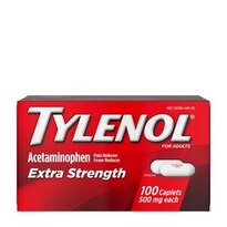 Tylenol Extra Strength Caplets with 500 mg Acetaminophen, 24 ct