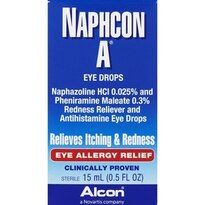 Alcon NAPHCON A Eye Allergy Relief Eye Drops (15ml)