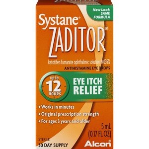 Zaditor Allergy Eye Drops, 0.16 OZ