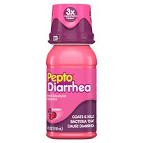 Pepto Bismol Diarrhea Liquid, Anti Diarrhea Medicine for Fast and Effective, 4.0 OZ