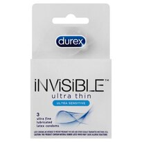 Durex Invisible Ultra Thin & Ultra Sensitive Premium Condoms