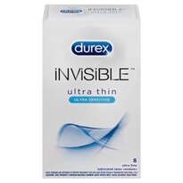 Durex Invisible Ultra Thin & Ultra Sensitive Premium Condoms