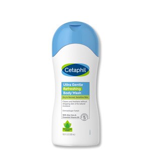 Cetaphil Ultra Gentle Body Wash, Refreshing Scent, 16.9oz