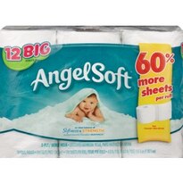 AngelSoft Unscented Bathroom Tissue, 12CT