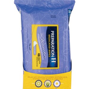 Preparation H Women's Flushable (48 CT) Medicated Hemorrhoid Wipes