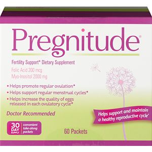 Pregnitude Fertility Support Dietary Supplement, 60CT